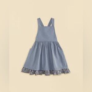The Sunday Collective Backyard Apron Dress, Flint Stone NWT